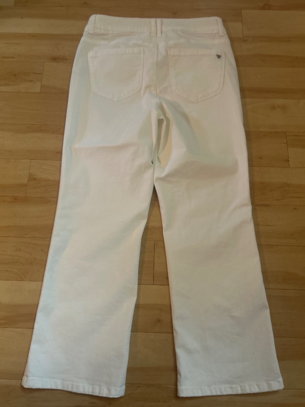 NWOT Wit & Wisdom Bennett High Waist Barely Bootcut White Denim Jean SIZE 8 - Picture 4 of 6